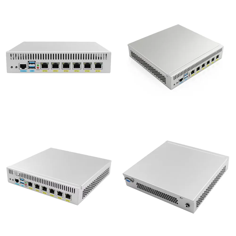 Pfsense Firewall Router 2.5G 4 I226 - ファイアウォールアプライアンス J4125 ミニPC ソフトルーター 4 I225/i226