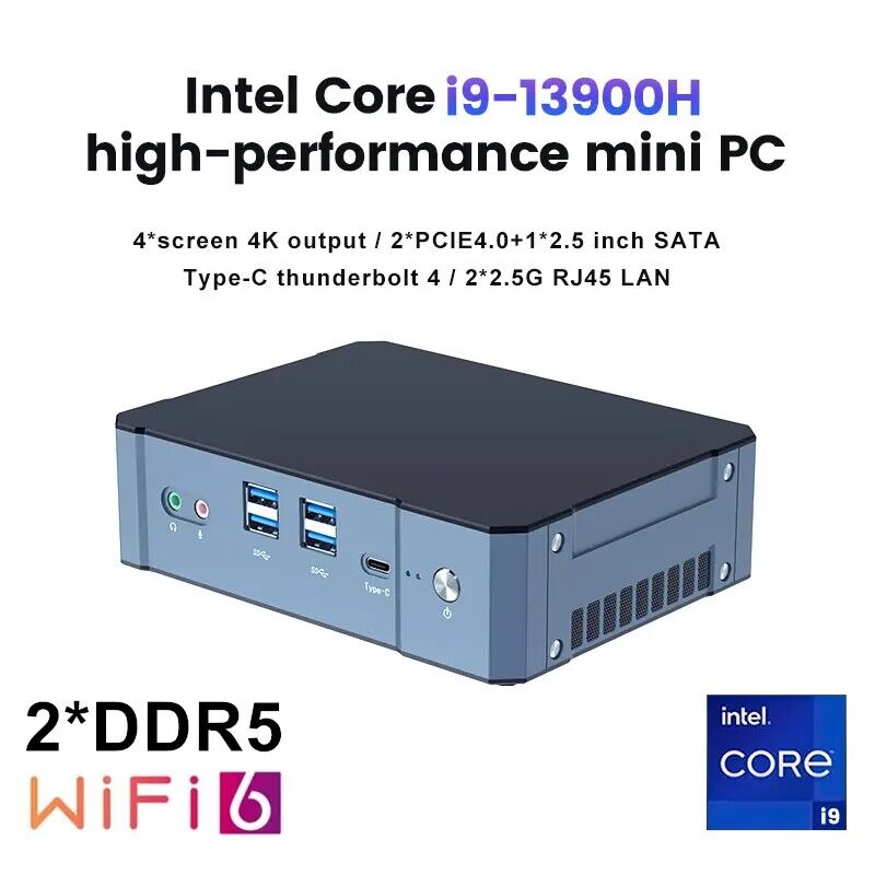 Intel Core I9 13900H Mini Pc - Mini PC Gaming Intel Core i9
