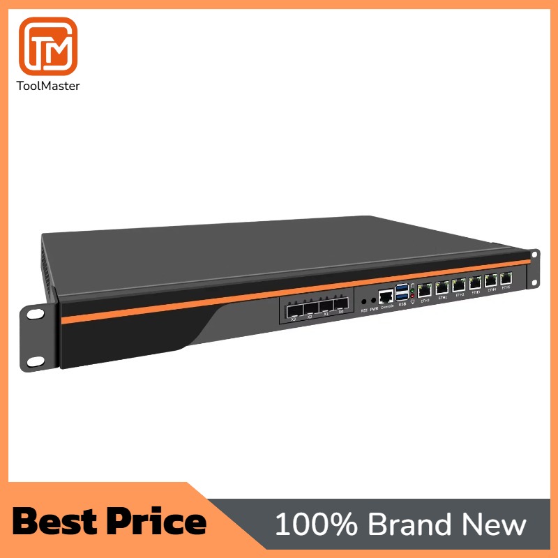 Pfsense Firewall Router 2.5G 4 I226 - 【新着】R 1U ラックマウント ファイアウォール ルーター I5-12450H