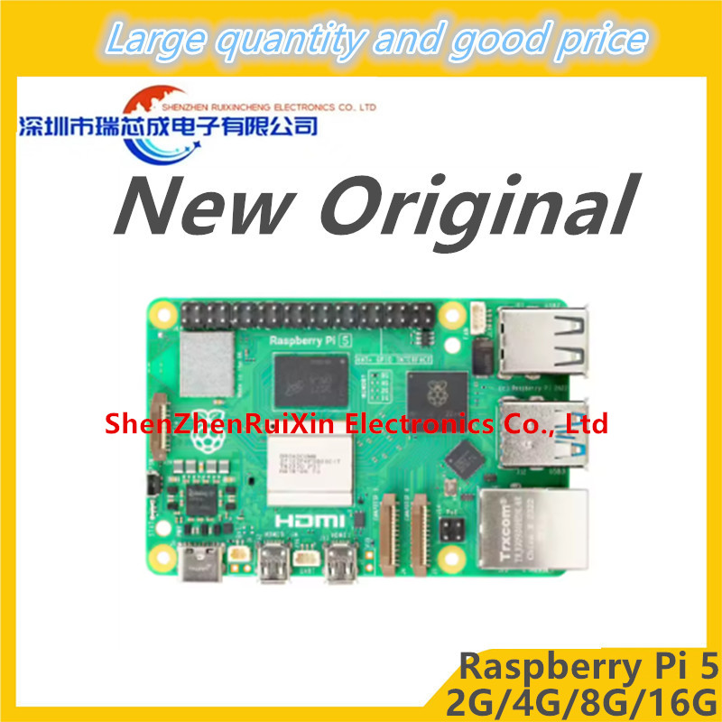 Raspberry Pi 5 8Gb Board - 公式オリジナルRaspberry Pi 5 Cortex-A76 Linux 4GB/8GB