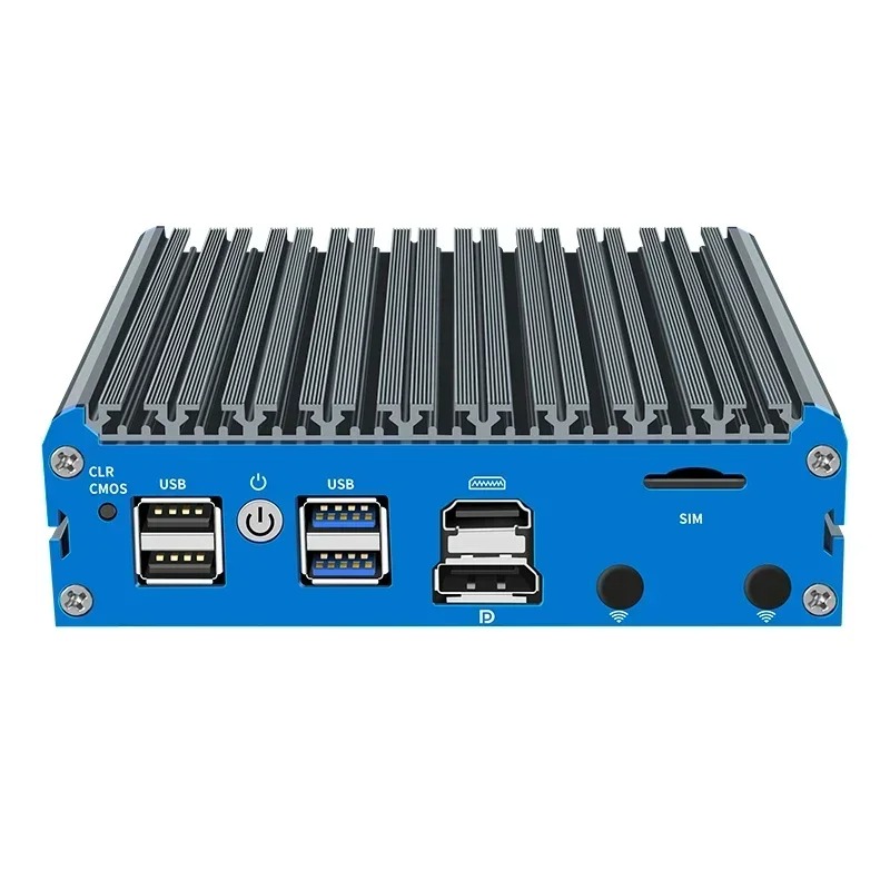 Pfsense Firewall Router 2.5G 4 I226 - 2026年ホットセールN100ソフトルーター DDR5 8GB 128GB NVMe SSD