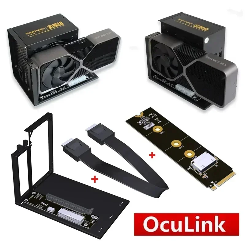 F9G 64Gbps OcuLink to PCIE 4.0 - Oculink Egpu Mini Pc のレビューと価格