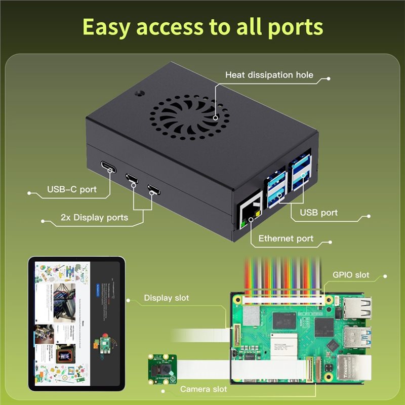 AS95-For Irasptek スターターキット Ras - Raspberry Pi 5 8Gb Board のレビューと価格