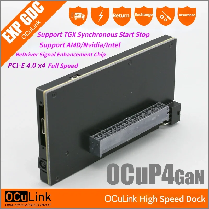 OCuP4GaN OCuLink GPUドックケース（リドラ - Oculink Egpu Mini Pc のレビューと価格