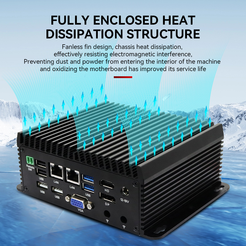 クアッドコア N95 N97 ミニPC RS485 RS23 - Fanless Industrial Pc Rs485 Core I7 のレビューと価格