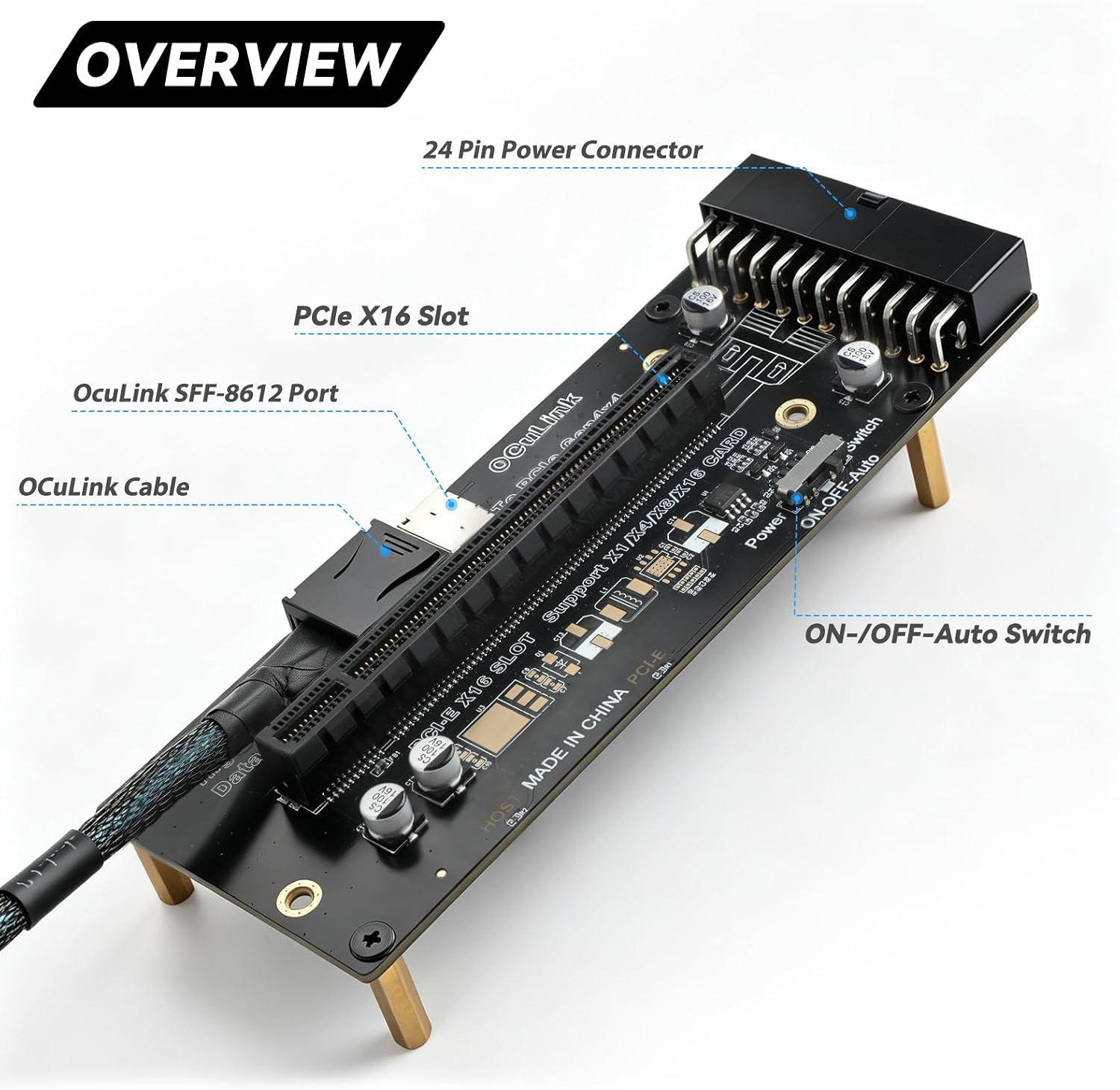 OCuLink PCIe 4.0 X4 64Gbps SFF - Oculink Egpu Mini Pc のレビューと価格