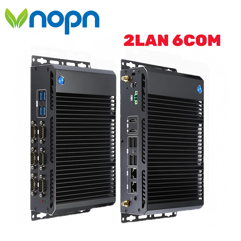 VNOPN ファンレス産業用ミニ PC デュアル NIC L - Fanless Industrial Pc Rs485 Core I7 のレビューと価格
