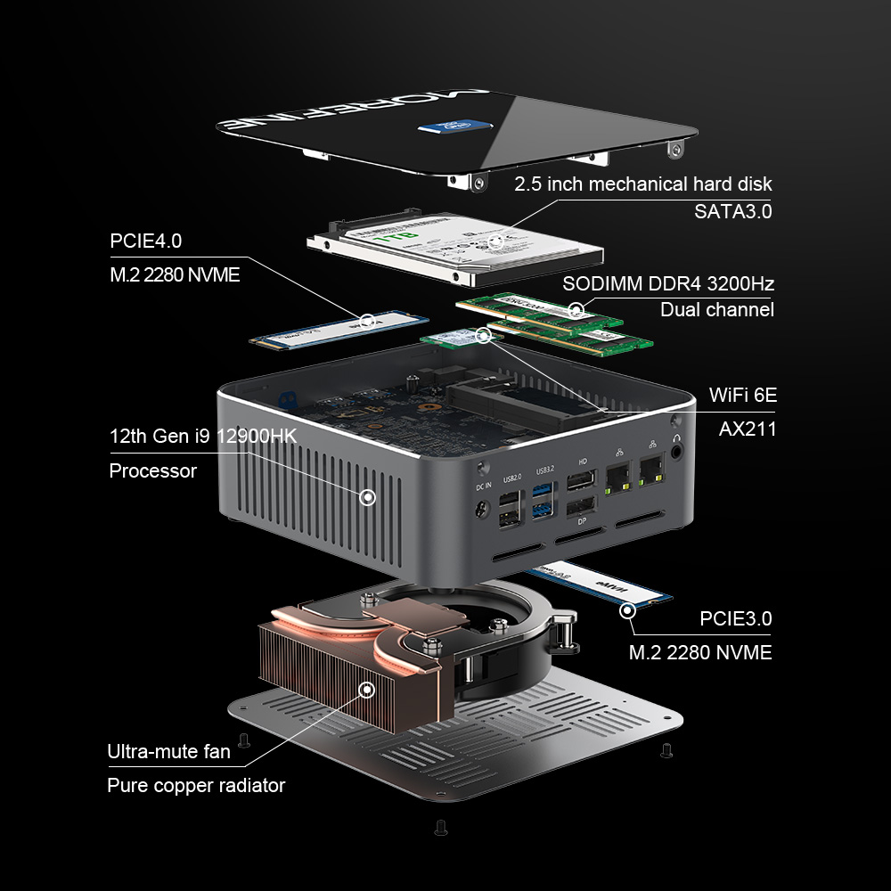 2025年格安 Intel Core i9-13900H i - Intel Core I9 13900H Mini Pc のレビューと価格