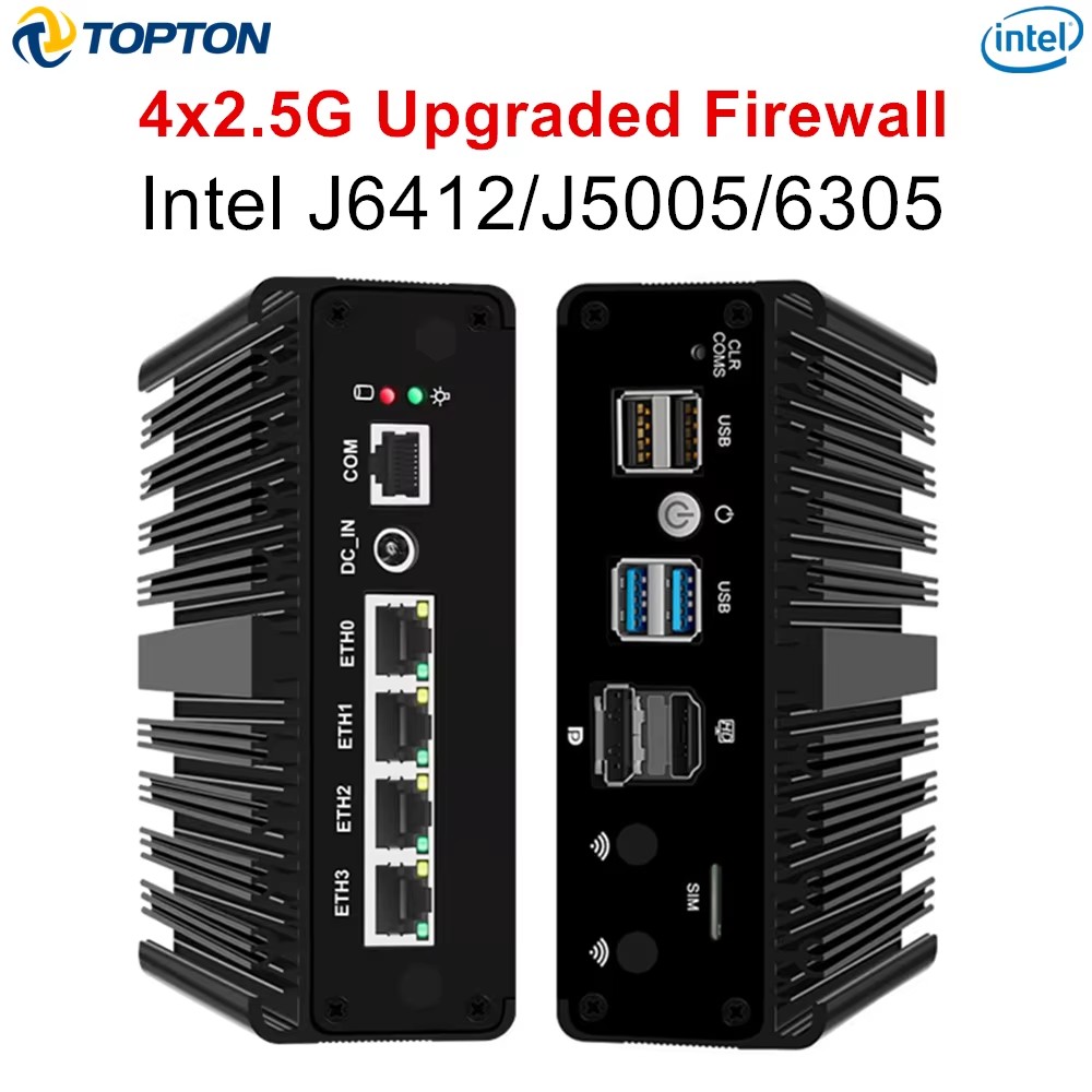 インテル N150 ミニPC ファイアウォールルーター 4  - Pfsense Firewall Router 2.5G 4 I226 のレビューと価格