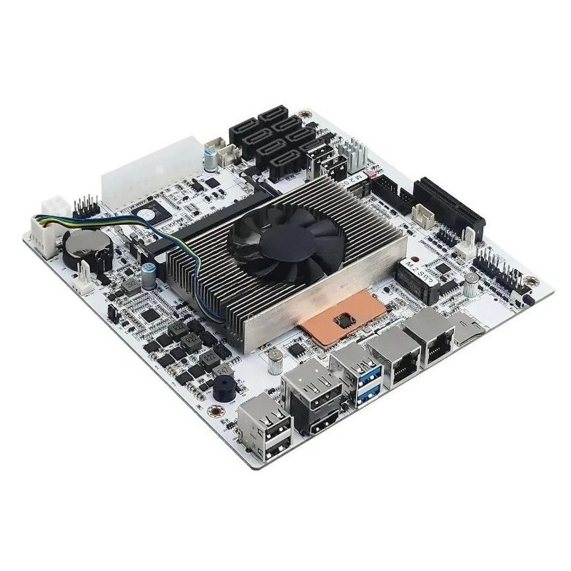 ホワイトミニITX M11 NASマザーボード、オンボードi - Nas Motherboard 8 Sata Mini Itx のレビューと価格