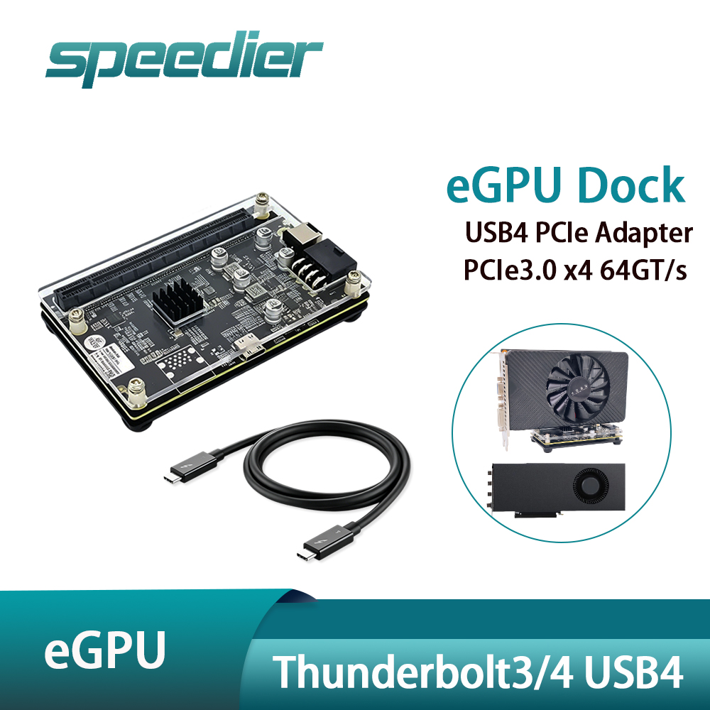 USB4 Thunderbolt 3 / 4 EGPUドック - Thunderbolt 4 Egpu Dock Mini Pc のレビューと価格