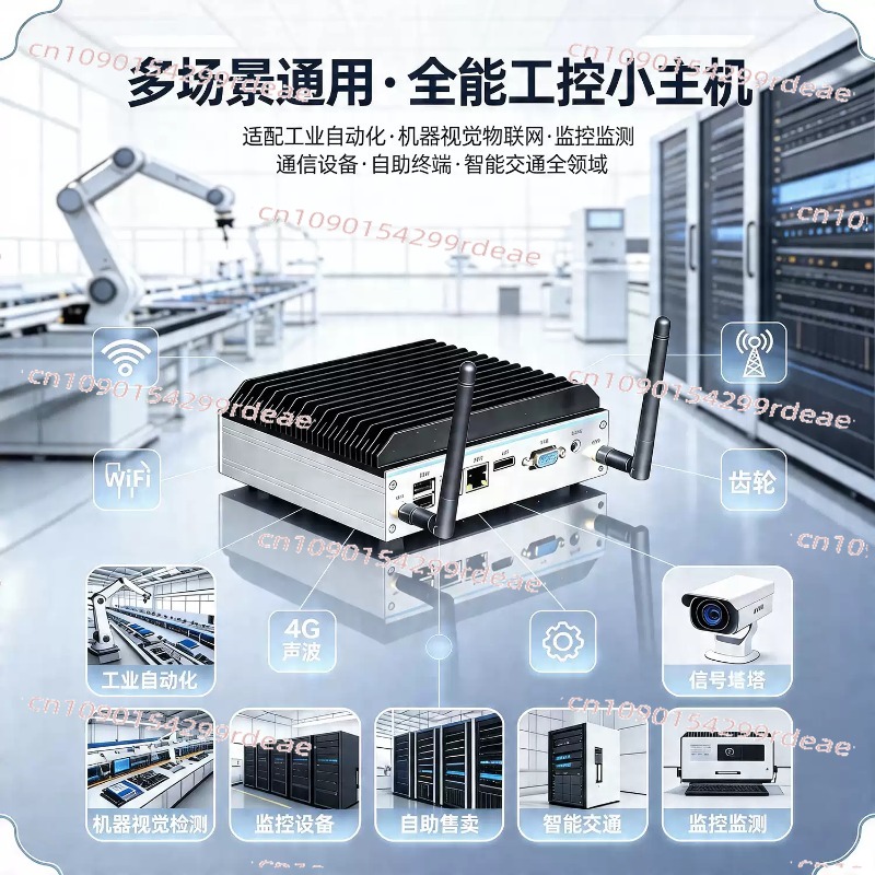 ミニ産業用PC - クアッドコアN100/J1900/J64 - Fanless Industrial Pc Rs485 Core I7 のレビューと価格